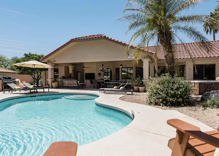 Grand Palms - Luxury Estate W Pool Ferienhaus Scottsdale